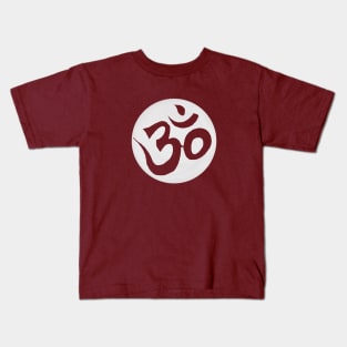 Sacred Spiritual Awakening Om Symbol Kids T-Shirt